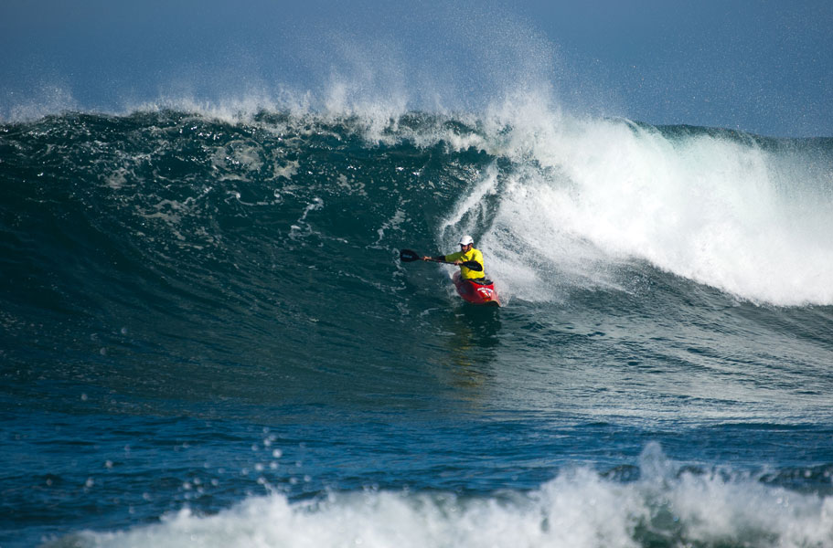 Edu Etxeberria surfing huge wave